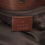 Gucci 101975 Brown GG Horsebit Shoulder Bag
