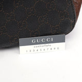Gucci 101975 Brown GG Horsebit Shoulder Bag
