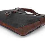 Gucci 101975 Brown GG Horsebit Shoulder Bag