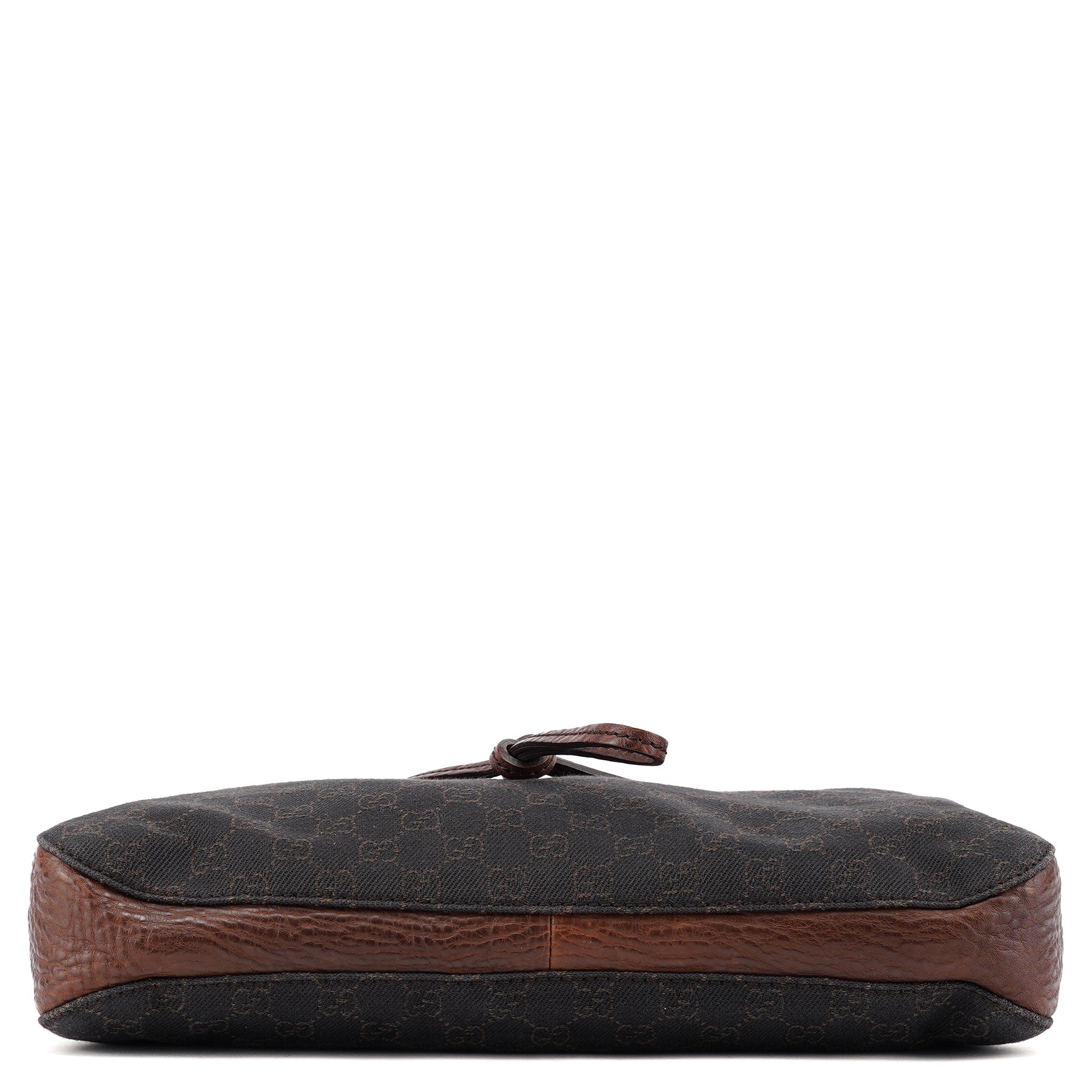 Gucci 101975 Brown GG Horsebit Shoulder Bag