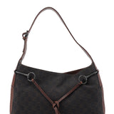Gucci 101975 Brown GG Horsebit Shoulder Bag