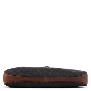 Gucci 101975 Brown GG Horsebit Shoulder Bag