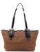 Gucci 106241 Brown GG Wood Shoulder Tote Bag