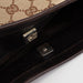 Gucci 106242 Beige Brown GG Shoulder Bag