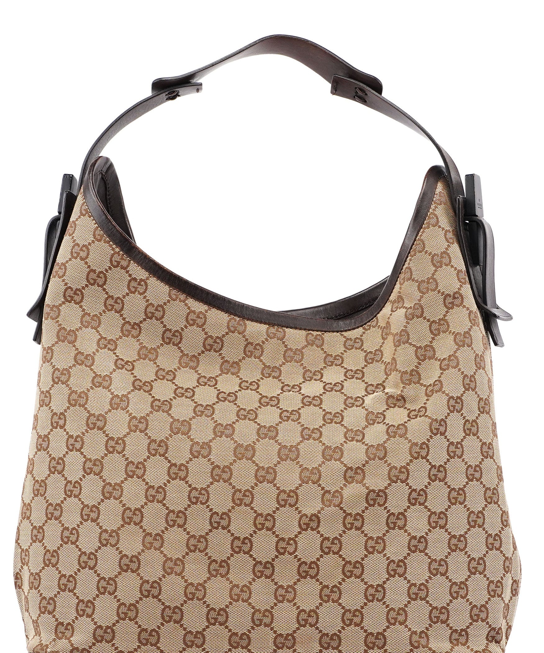 Gucci 106242 Beige GG Hobo Shoulder Bag