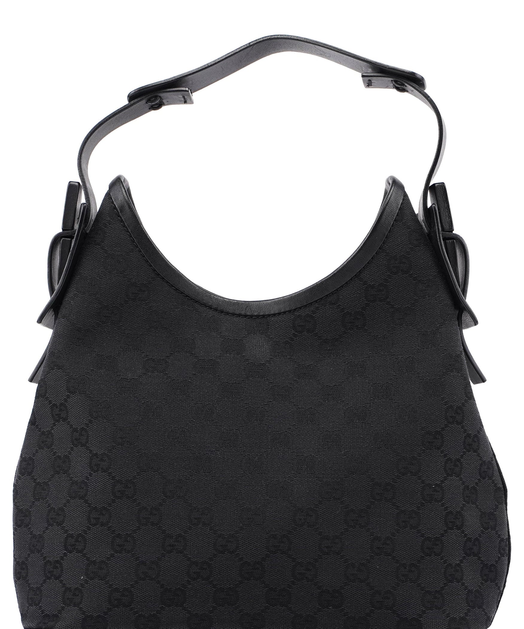 Gucci 106242 Black GG Shoulder Bag