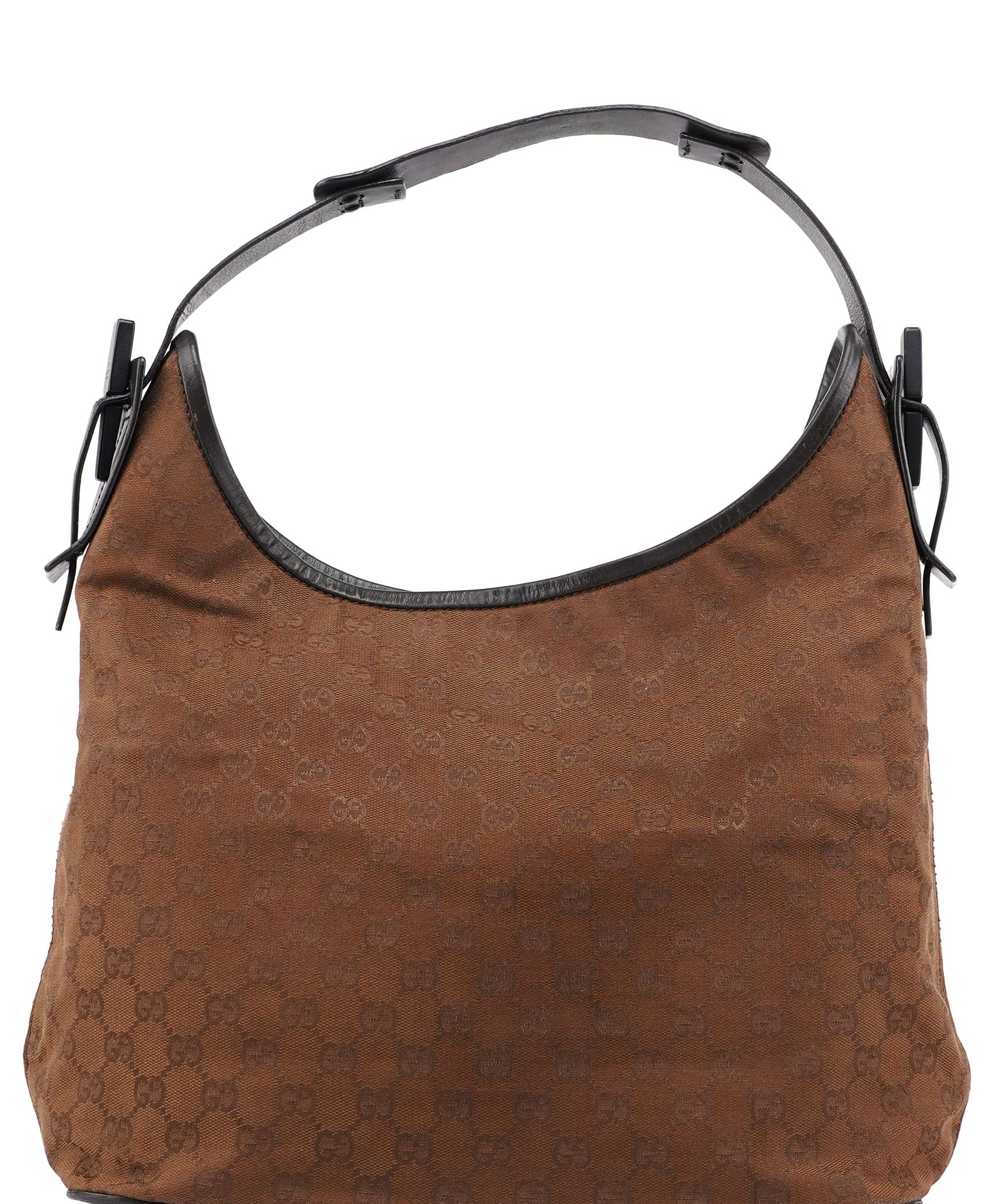 Gucci 106242 Brown GG Hobo Shoulder Bag