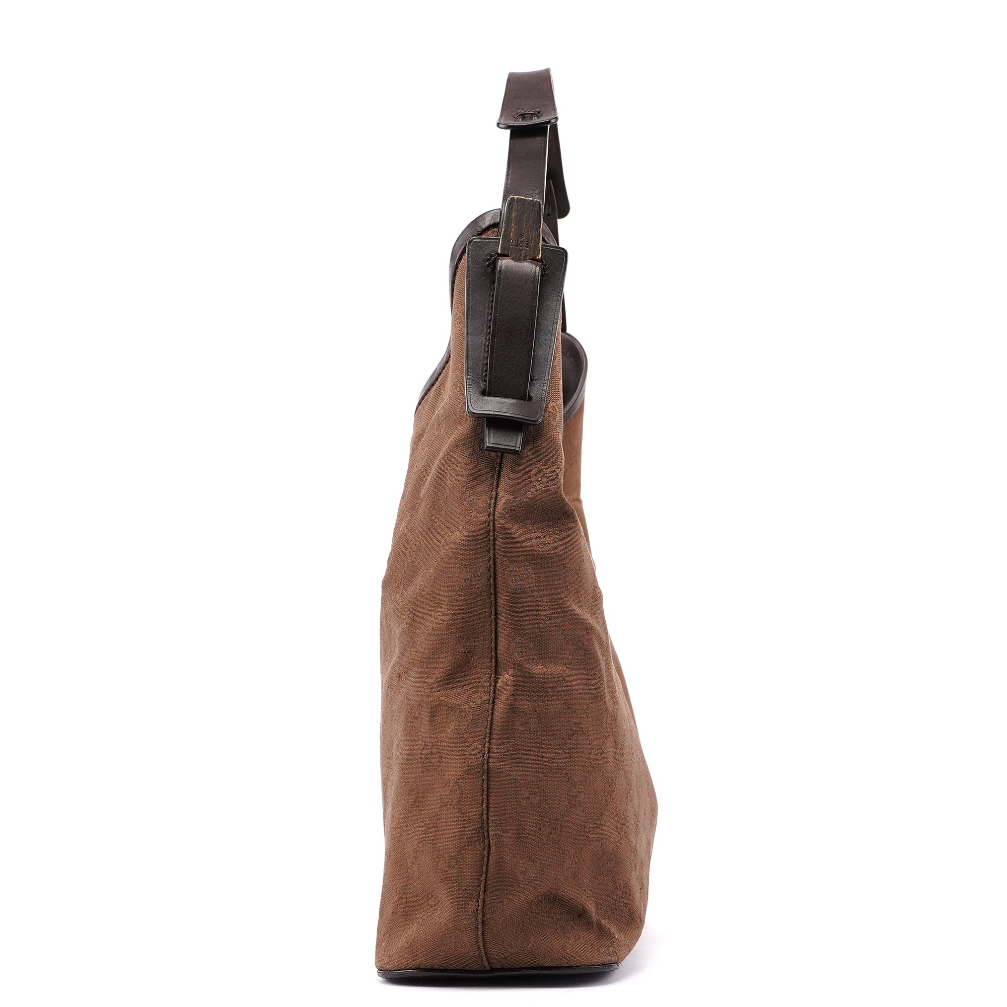 Gucci 106242 Sac hobo en toile GG marron