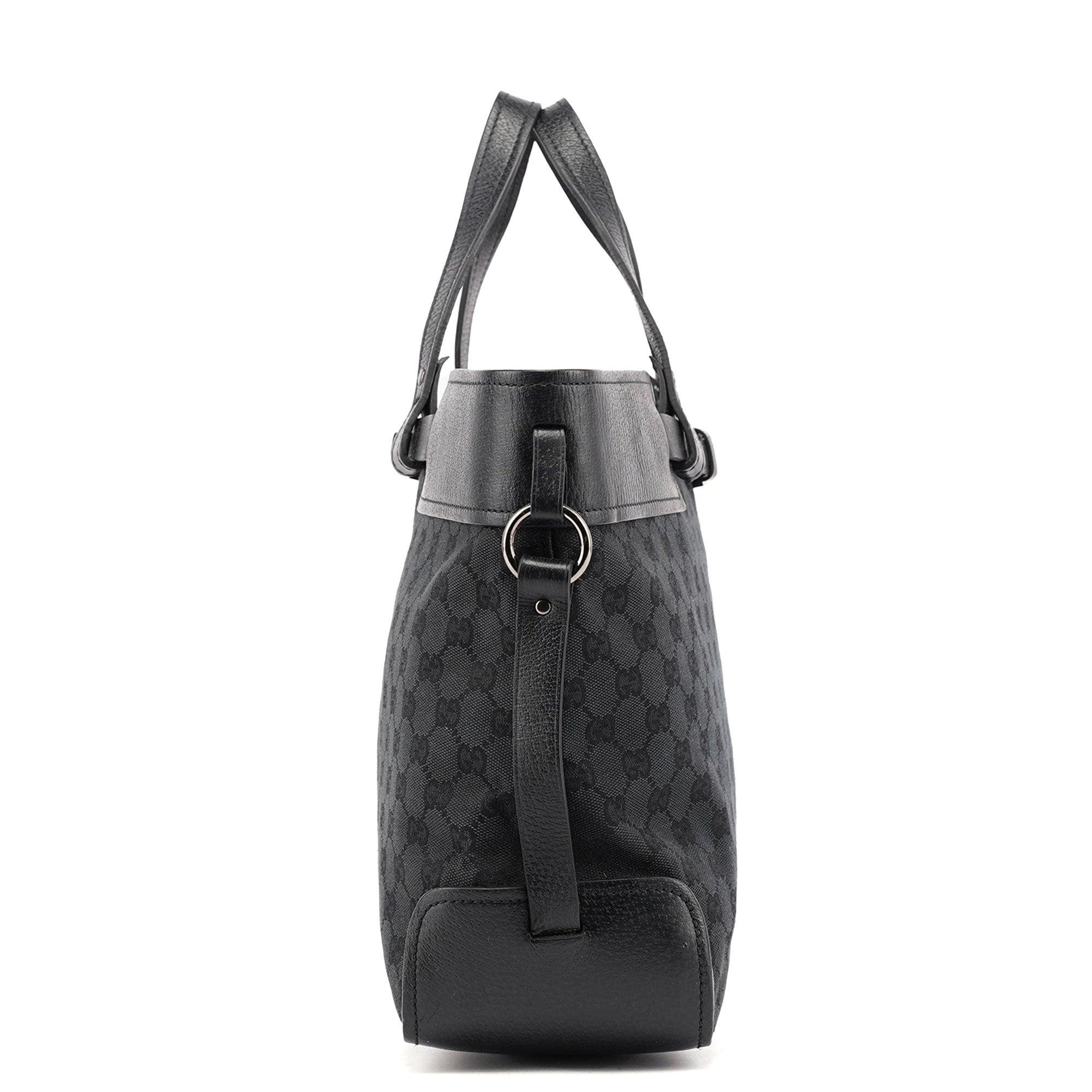 Gucci 106251 Black GG Large Tote Bag