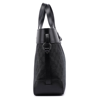 Gucci 106251 Black GG Large Tote Bag