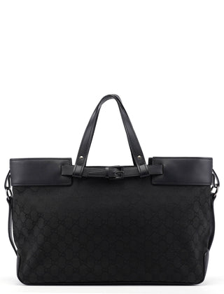 Gucci 106251 Black GG Large Tote Bag