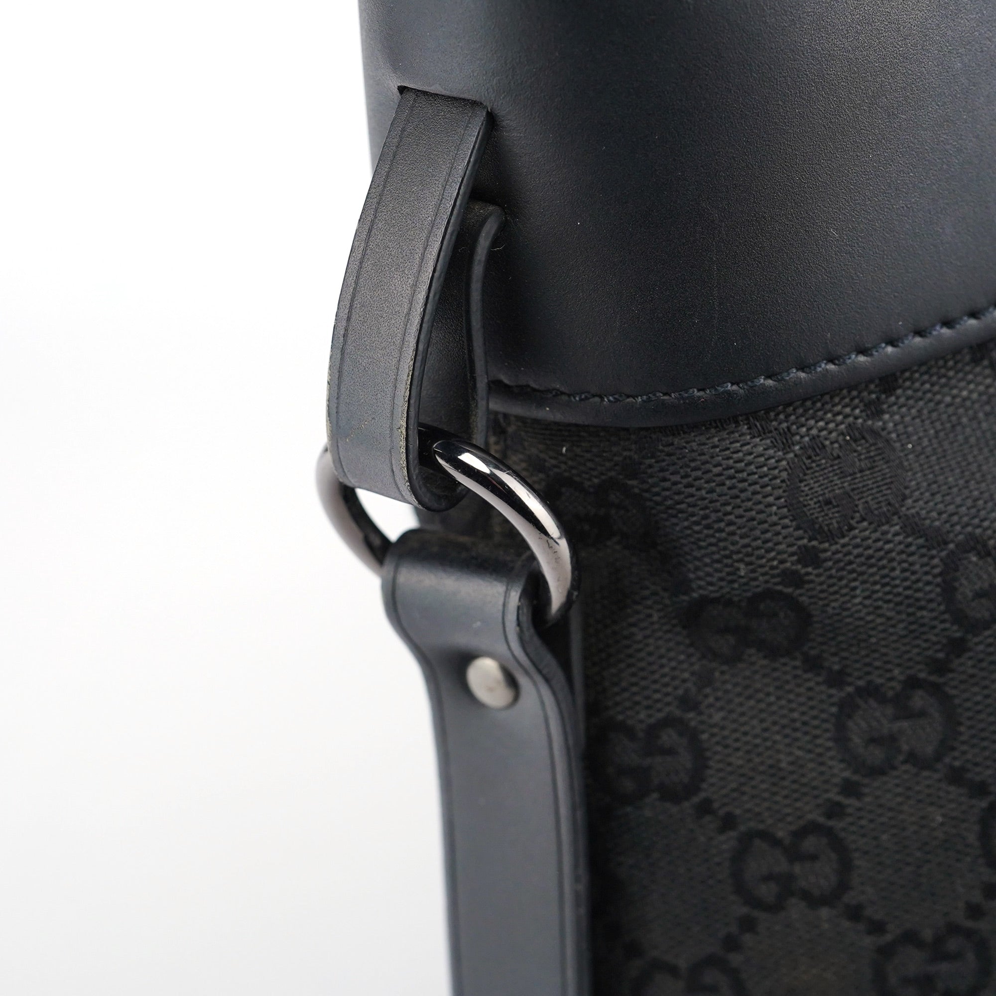 Gucci 106251 Black GG Large Tote Bag