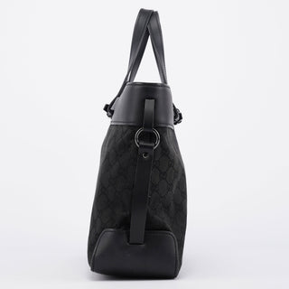 Gucci 106251 Black GG Large Tote Bag