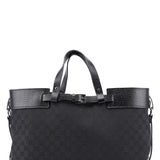 Gucci 106251 Large Black GG Tote Bag