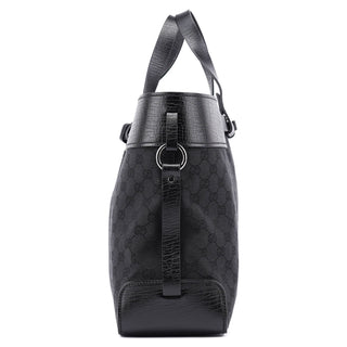 Gucci 106251 Large Black GG Tote Bag