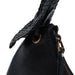 Gucci 106292 Black Calfskin Hobo Shoulder Bag