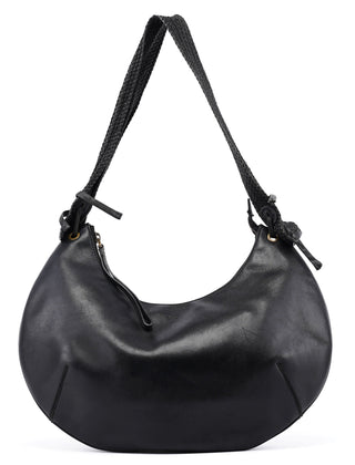 Gucci 106292 Black Calfskin Hobo Shoulder Bag