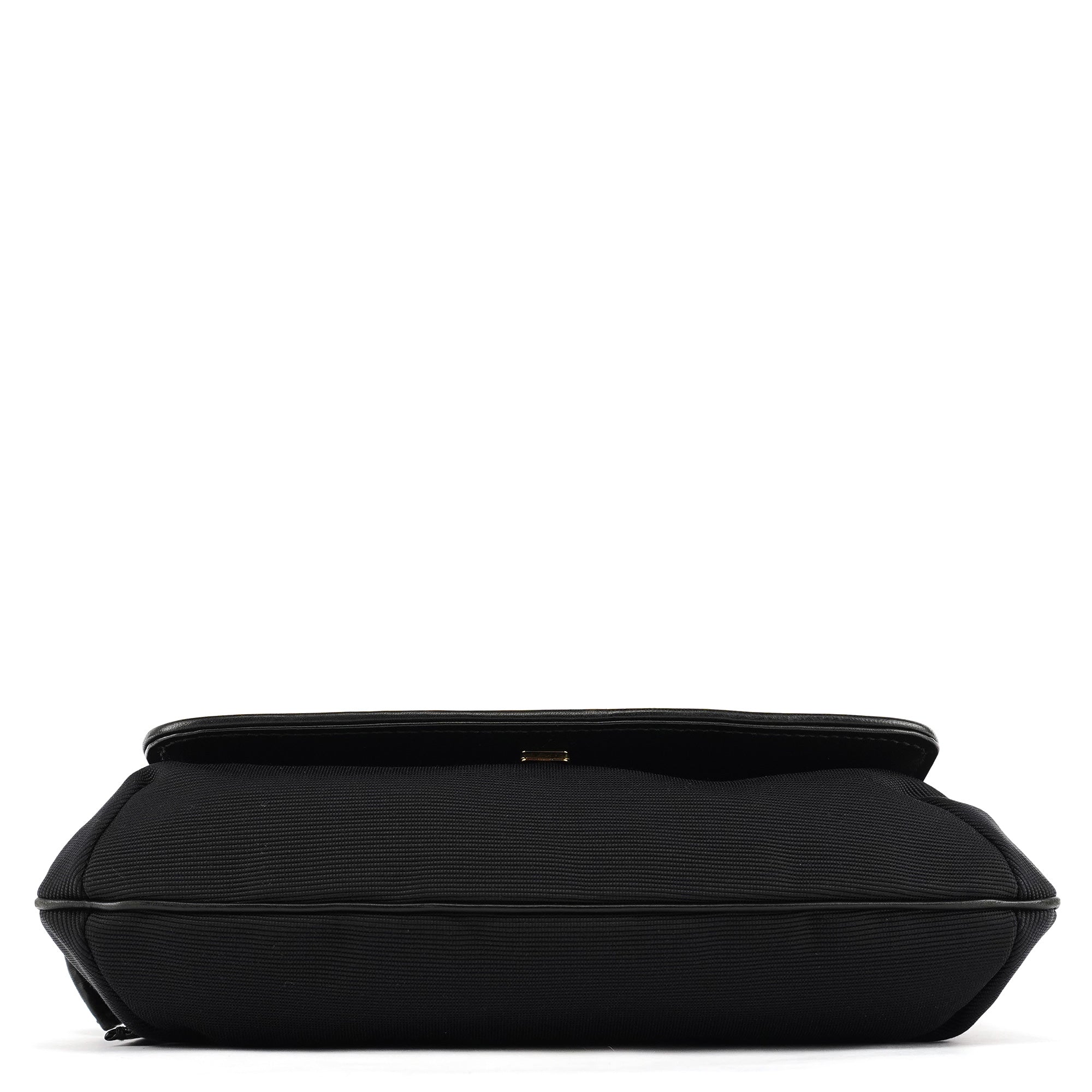 Gucci 106295 Sac porté épaule en cuir et nylon noir