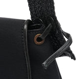 Gucci 106295 Sac porté épaule en cuir et nylon noir