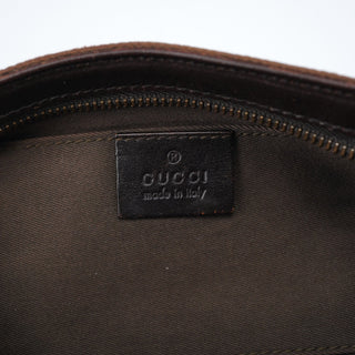 Gucci 106644 Brown GG Hobo Shoulder Bag
