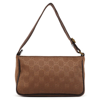 Gucci 106644 Brown GG Hobo Shoulder Bag