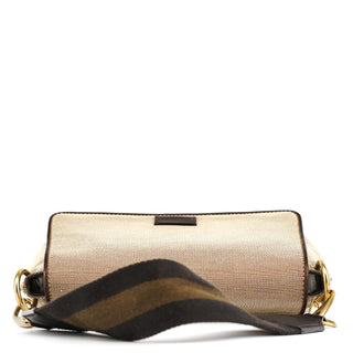 Gucci 106671 Beige Brown Sherry Line Shoulder Bag