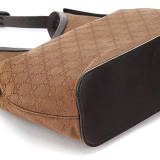 Gucci 107752 Brown GG Hobo Shoulder Bag