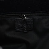 Gucci 107757 Black GG Leather Tote Bag