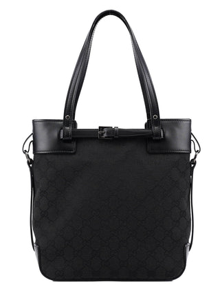 Gucci 107757 Black GG Tote Bag