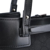 Gucci 107757 Black GG Tote Bag