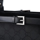 Gucci 107757 Black GG Tote Bag
