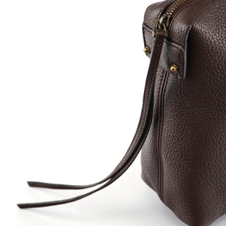 Gucci 109132 Brown Leather Pocket Tote Bag