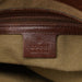 Gucci 109138 Beige Canvas Bamboo Dual Handle Bag