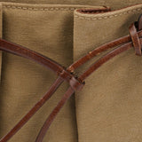 Gucci 109138 Beige Canvas Bamboo Dual Handle Bag