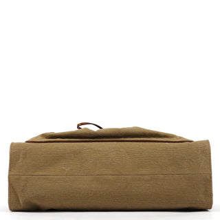 Gucci 109138 Beige Canvas Bamboo Tote Bag