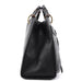 Gucci 109138 Black Calfskin Bamboo Dual Handle Bag