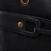 Gucci 109138 Black Calfskin Bamboo Dual Handle Bag