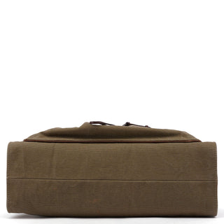Gucci 109139 Beige Canvas Bamboo Dual Handle Bag