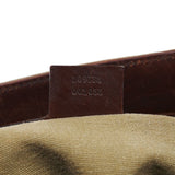 Gucci 109139 Beige Canvas Bamboo Dual Handle Bag