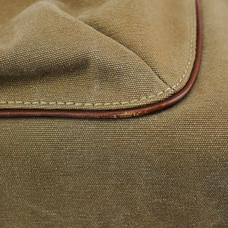 Gucci 109139 Beige Canvas Bamboo Dual Handle Bag