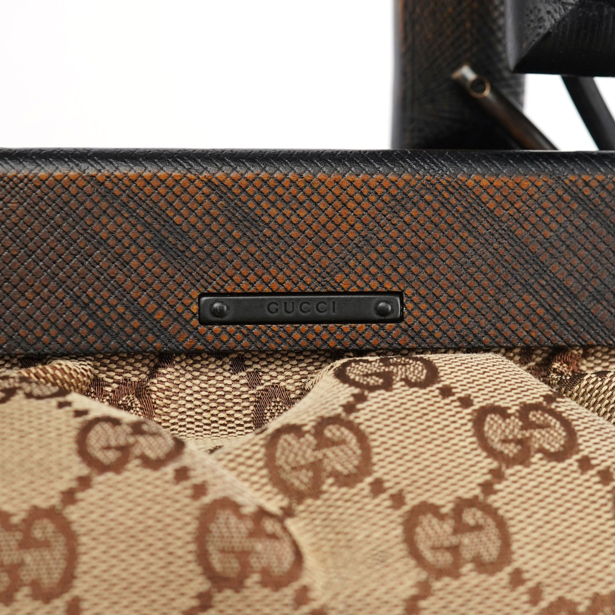 Gucci 112683 Beige GG Doctor Bag