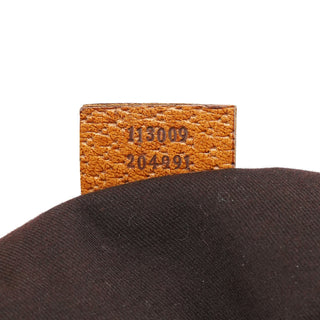 Gucci 113009 Beige Brown GG Tote Bag