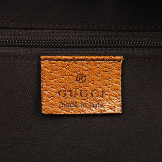 Gucci 113009 Beige Brown GG Tote Bag