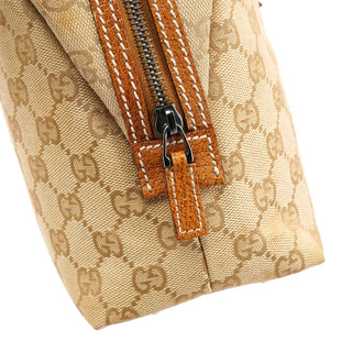 Gucci 113009 Beige Brown GG Tote Bag