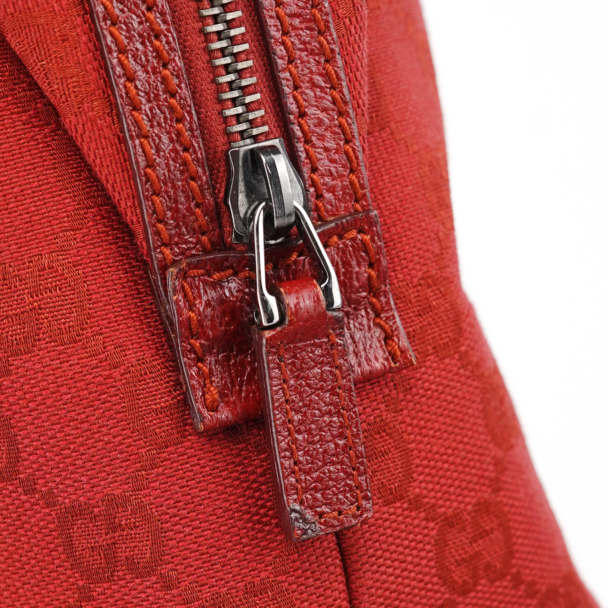 Gucci 113009 Red GG Tote Bag