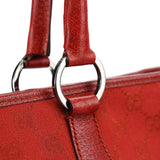 Gucci 113011 Red GG Tote Bag