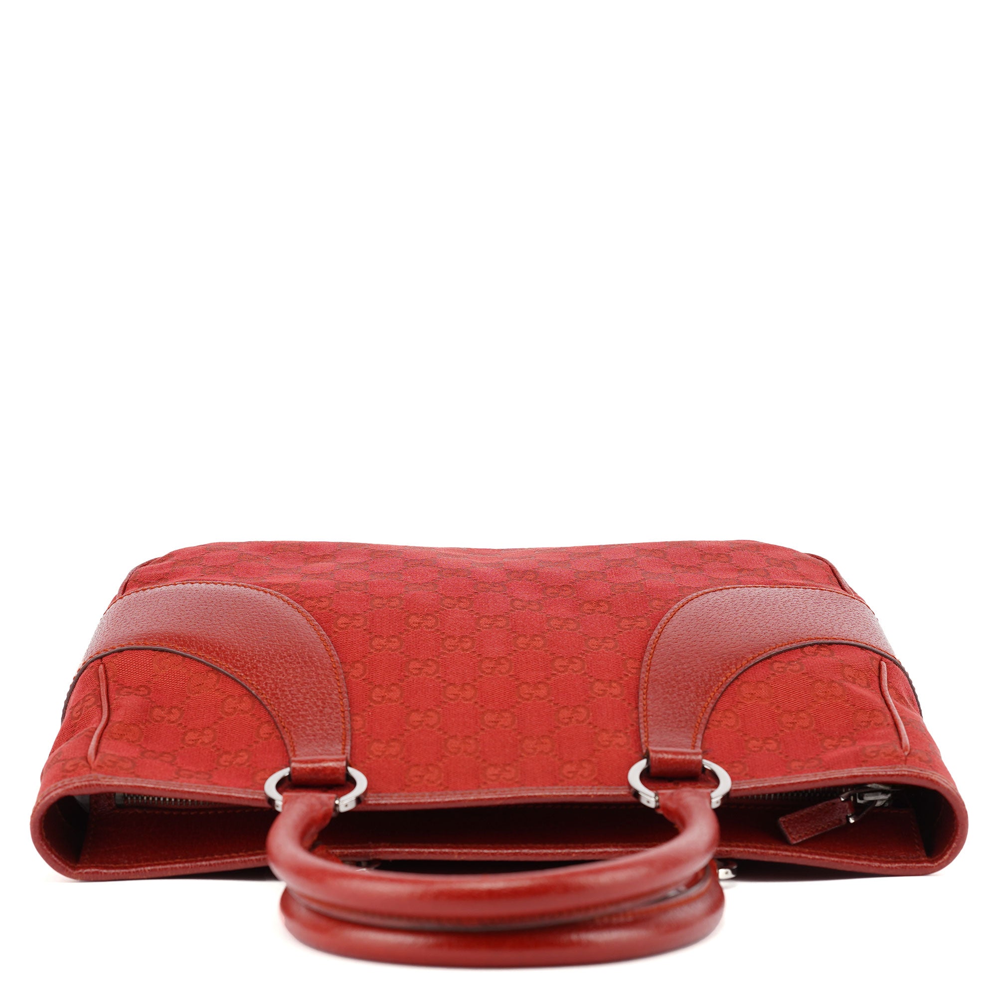 Gucci 113011 Red GG Tote Bag