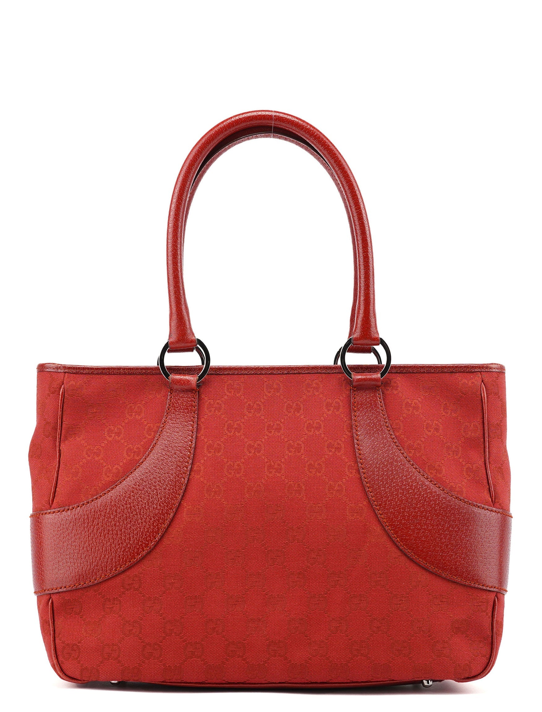 Gucci 113011 Red GG Tote Bag
