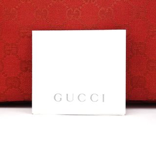 Gucci 113015 Red GG Leather Tote Bag