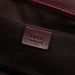 Gucci 114994 Beige GG Burgundy Leather Studded Bag